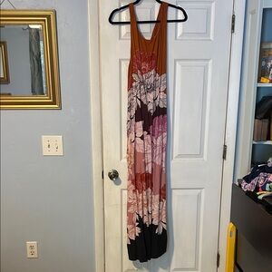 Anthropologie Ombré Floral Dress